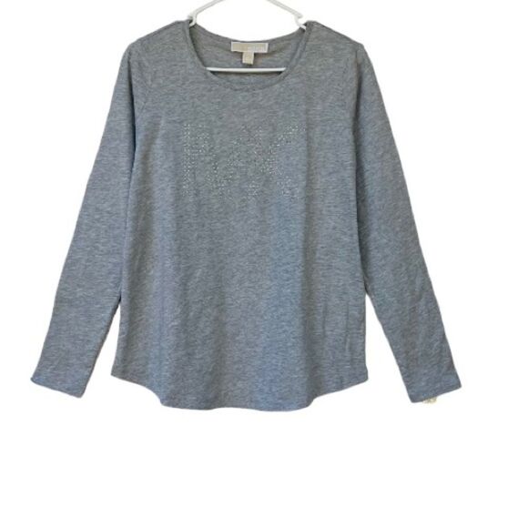 Michael Kors New Embellished Logo Top M New - Picture 9 of 9